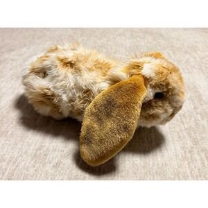 Webkinz Signature Lop Bunny Plush Rabbit Ganz WKS1025 Brown White 10"